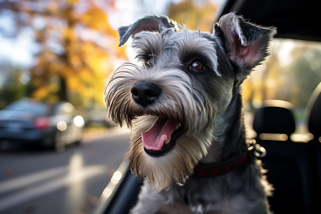 Honda Pilot Dog Carrier Car Seat for Miniature Schnauzer